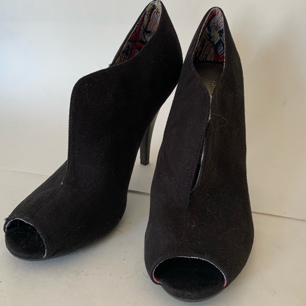 Christian Siriano black boots size 9.5